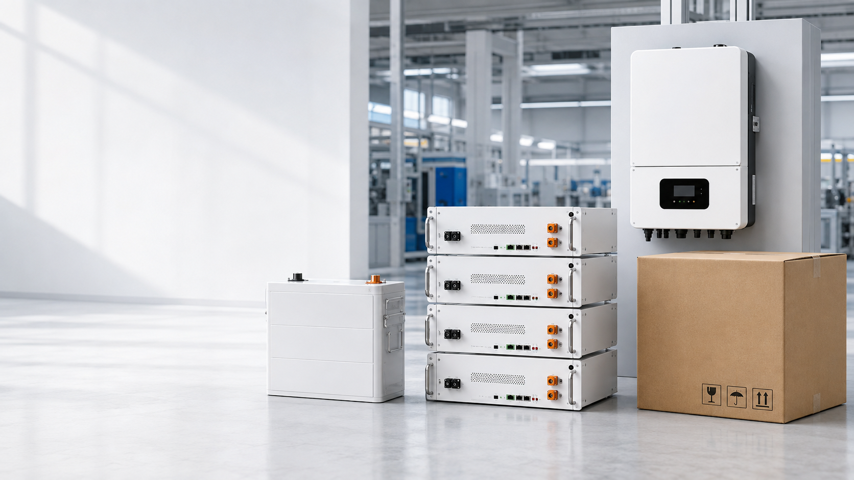OEM batteries, solar inverter and private label carton